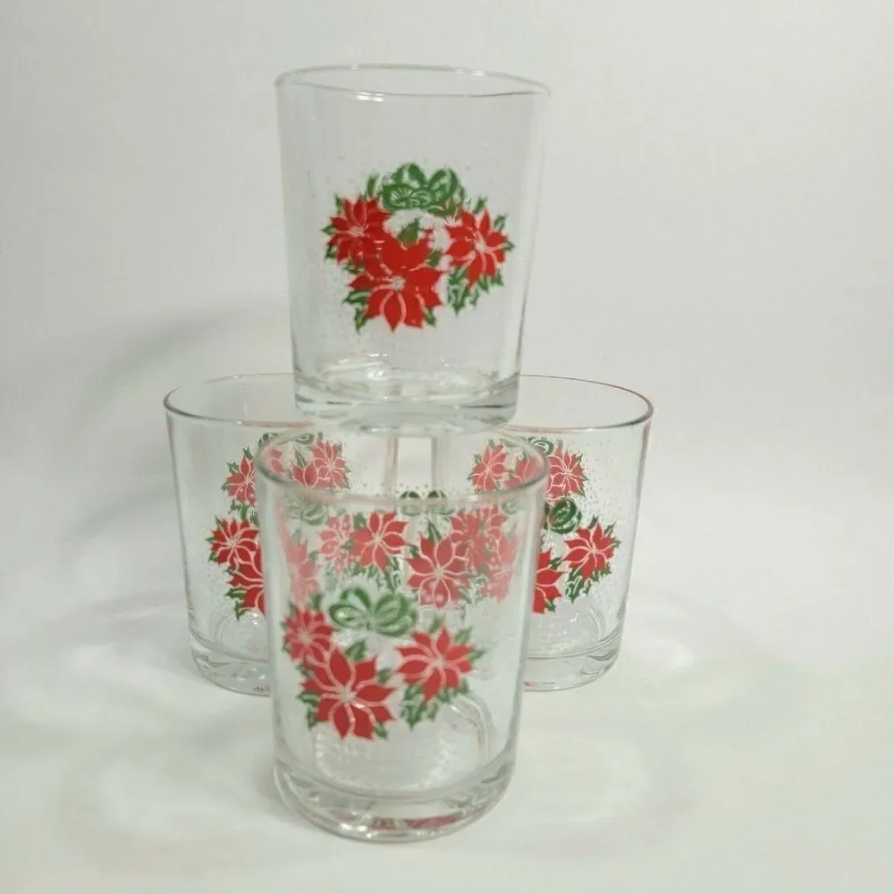 Luminarc poinsettia christmas